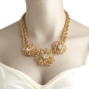Kenneth Jay Lane Flower necklace - Image 5