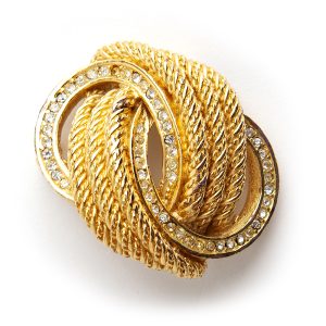 Christian Dior Knot brooche