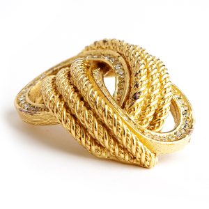 Christian Dior Knot brooche - Image 3