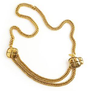 Chanel Quilted Belt necklace - Image 3