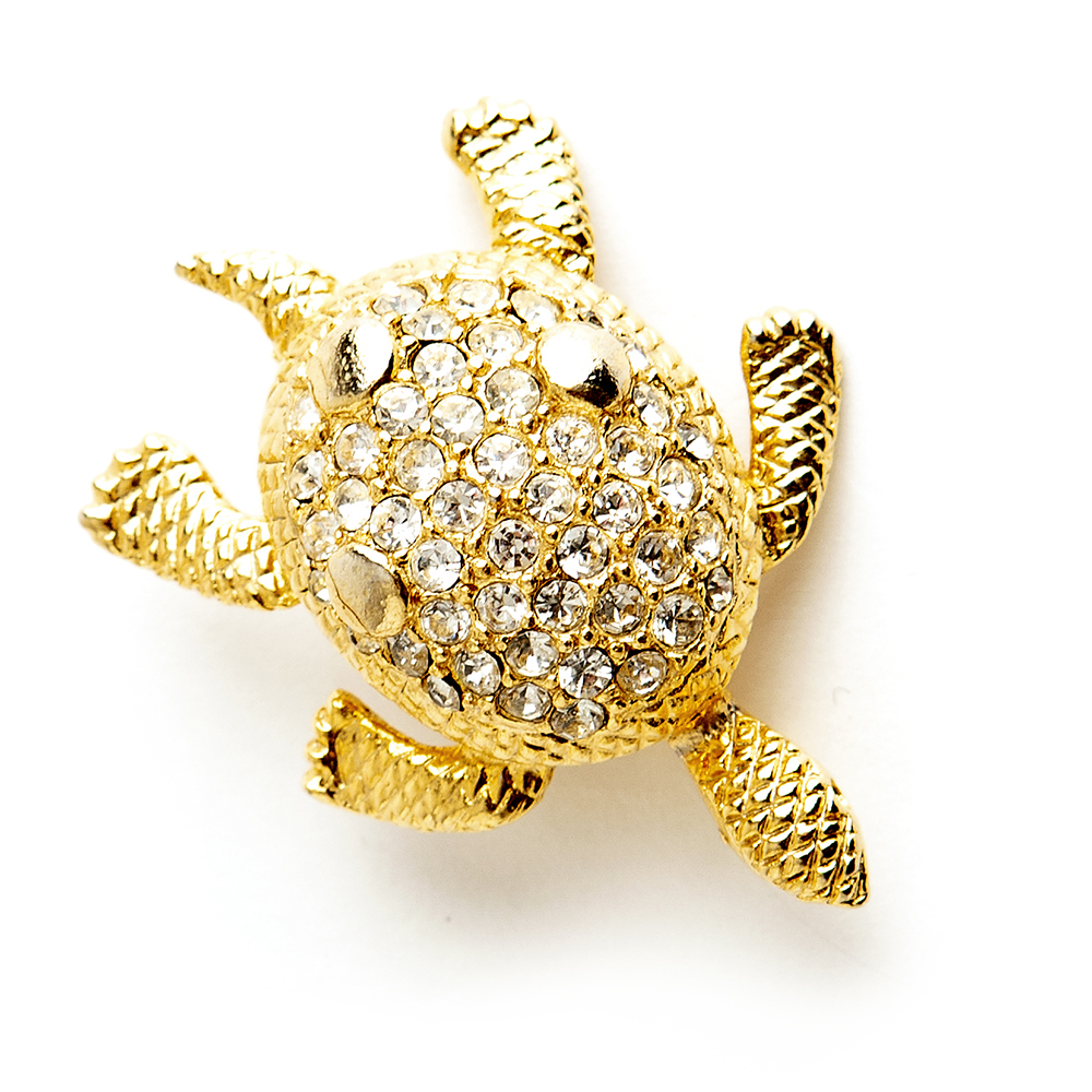 IMG_1826 Givenchy Turtle brooch - Image 1