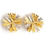 Vintage Kenneth Jay Lane Flow earrings