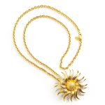 Vintage Kenneth Jay Lane Sun necklace
