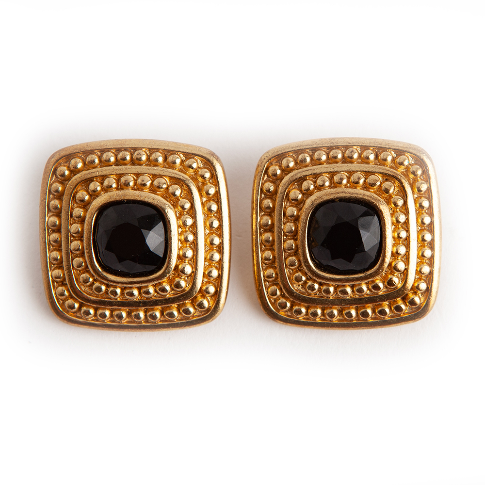 IMG_5914 Givenchy Square Dot earrings - Image 1
