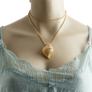 Kenneth Jay Lane Shell necklace - Image 5