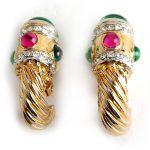 Givenchy Multi Cable earrings