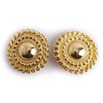 Givenchy Cable clip on earrings