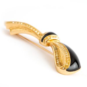 Christian Dior Bow brooch - Image 3