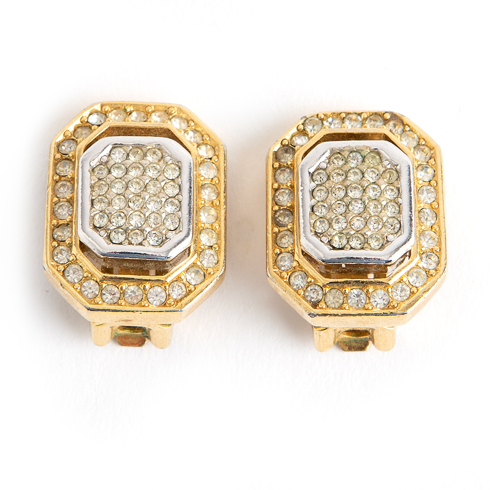 UO5B9151 Christian Dior Thriomphe earclips - Image 1
