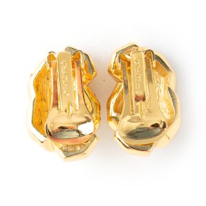 Christian Dior X earrings - Image 3