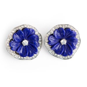 Kenneth Jay Lane Flowery earrings