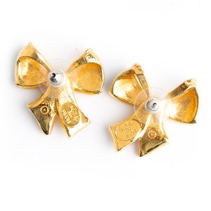 Kenneth Jay Lane Bow earrings - Image 3