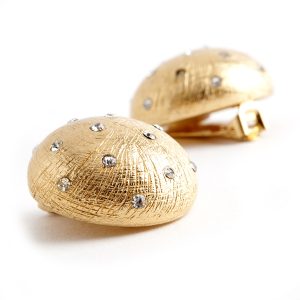 Christian Dior Dot earclips - Image 3