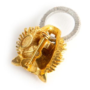Kenneth Jay Lane Tigh brooch - Image 3