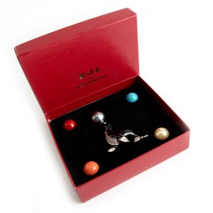 Kenneth Jay Lane Seal brooch