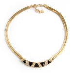 Christian Dior Split necklace