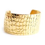 Kenneth Jay Lane Croco bracelet