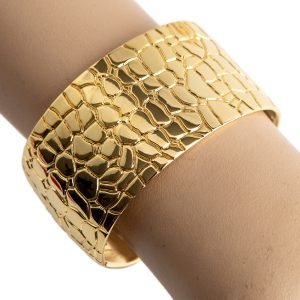 Kenneth Jay Lane Croco bracelet - Image 4