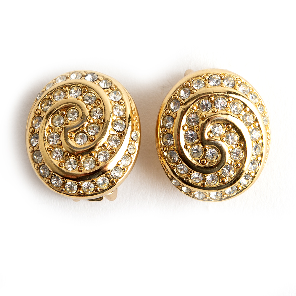 IMG_0468 Chr. Dior Ovall earrings - Image 1