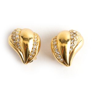 Christian Dior Lavender earclips