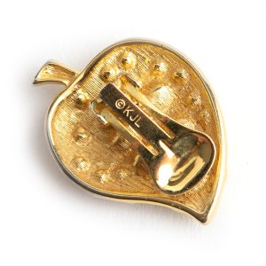 Kenneth Jay Lane Leaf earrings - Image 3