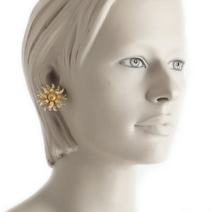 Kenneth Jay Lane Sunny earrings - Image 4