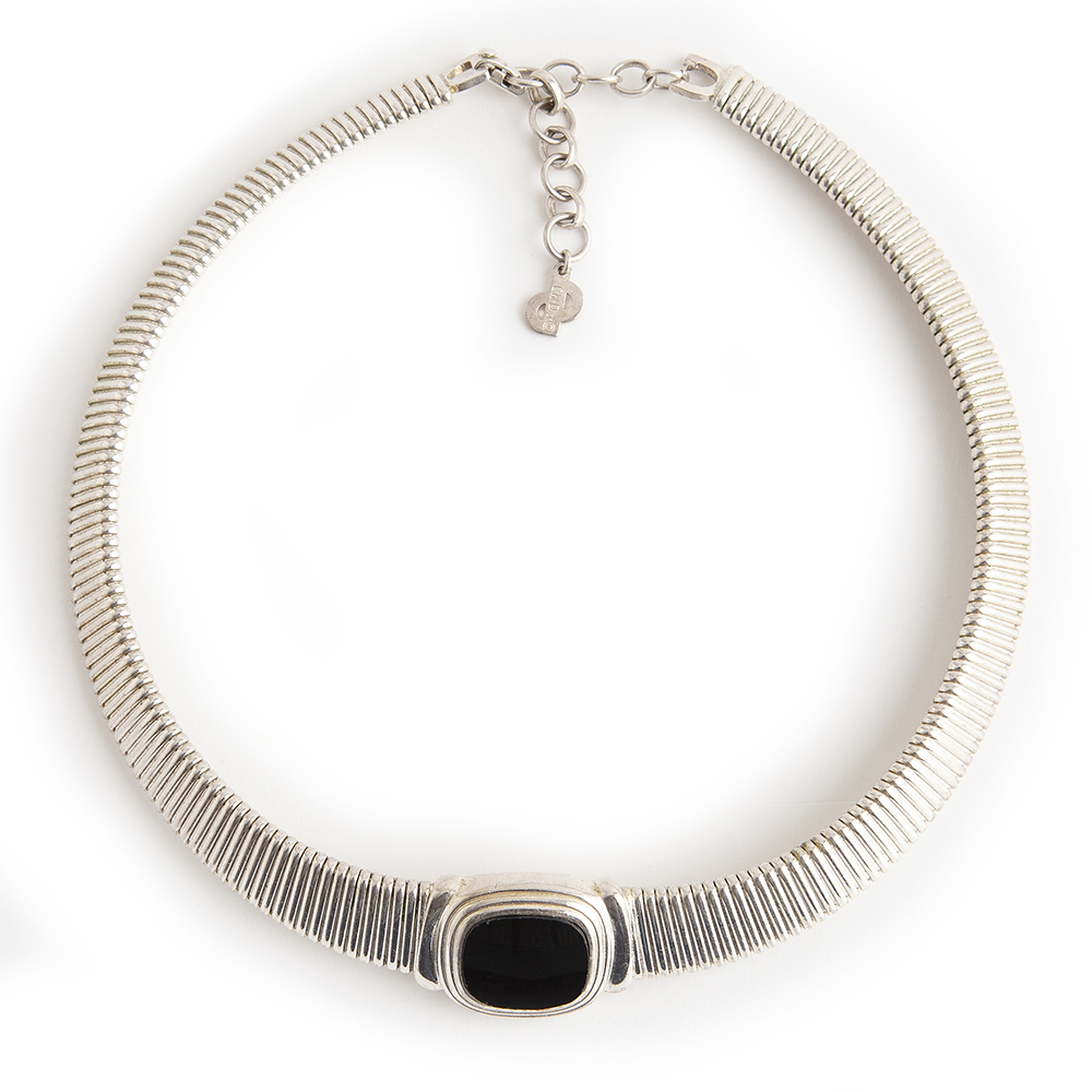 IMG_8506 Christian Dior Silb necklace - Image 1