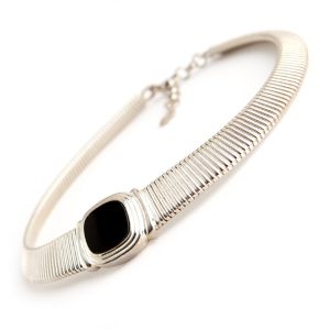 Christian Dior Silb necklace - Image 3