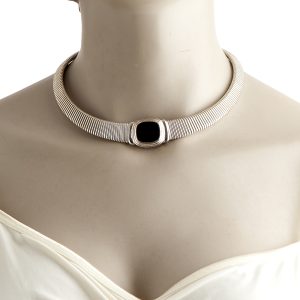Christian Dior Silb necklace - Image 5