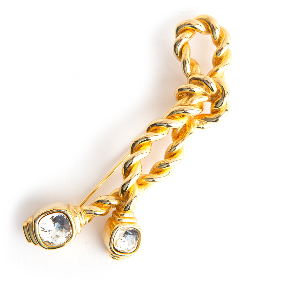 IMG_0427 Givenchy Tassle brooch - Image 1