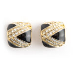Christian Dior Zig earrings